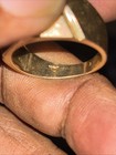 Estate Find Cluster Diamond 14k Yellow Gold Ring Size 11 6g — photo 8