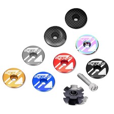 BUCKLOS Bike Headset Top Cap Star Nut, Aluminum AL6061-Titanium