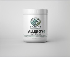 Canine Health Harmony-Allergy Chews for Dogs. 30 Chews