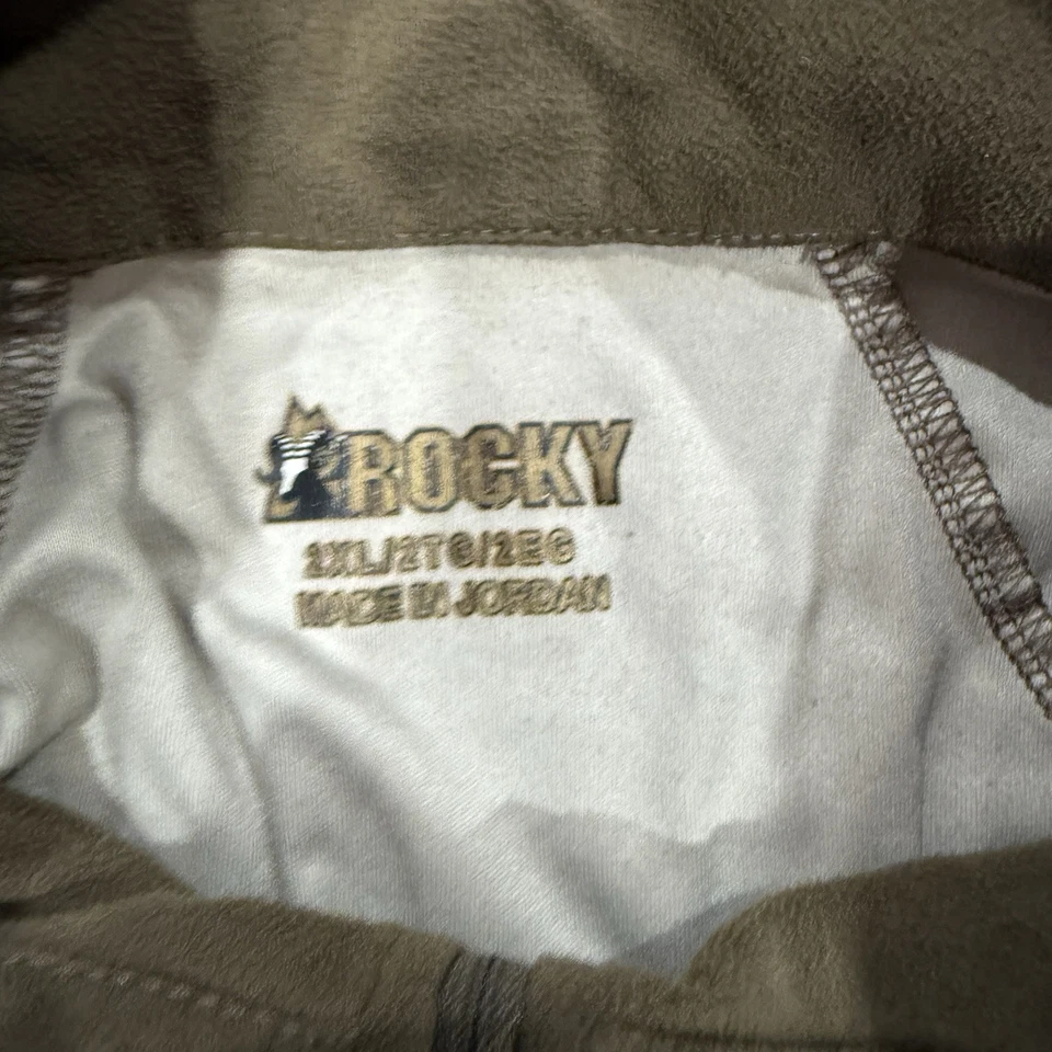 Pullover atómico Rocky Scent IQ 2XL 1/4 cremallera camuflaje camisa ruptura caza camuflaje Foto 4 de 4