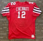 1969 Cincinnati Bearcats Game Used Worn Football Jersey #12 Ty Albert Vintage