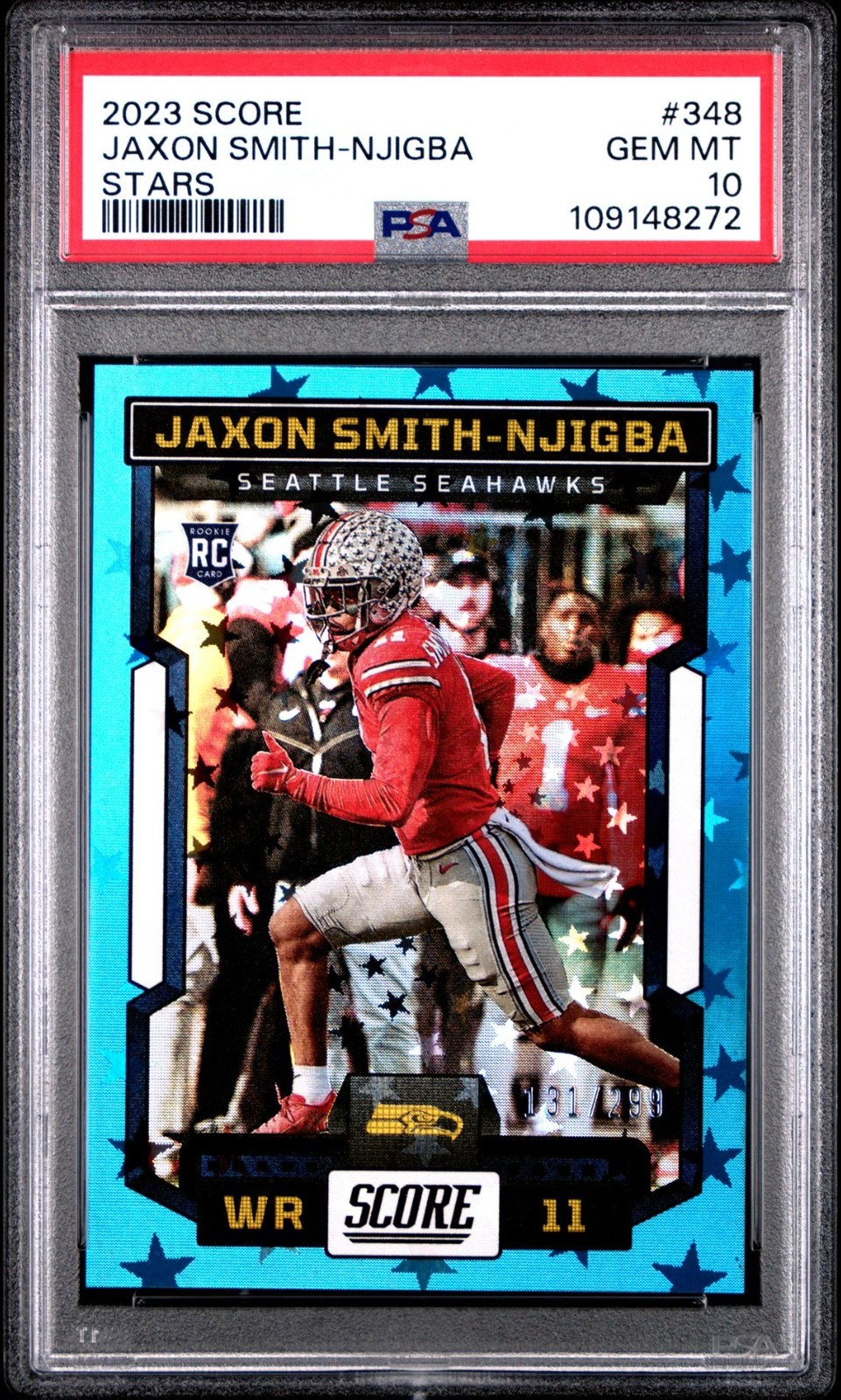 Jaxon Smith-Njigba Panini Score #348 Stars