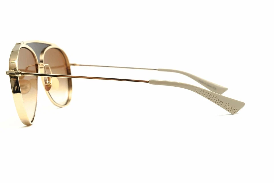 Christian Roth太阳眼镜 CRS-00127-GLD FUNKER 金属镜框 — 第 3/4 张图片