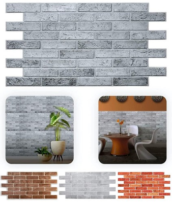 #ad #ad Smart Profile 3D Wall Panel PVC Casted Faux Brick 50 Sq Ft for Full Wall ... $128.91