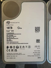Seagate Exos X20 18TB SATA Hard Drive (ST8000NM003D)