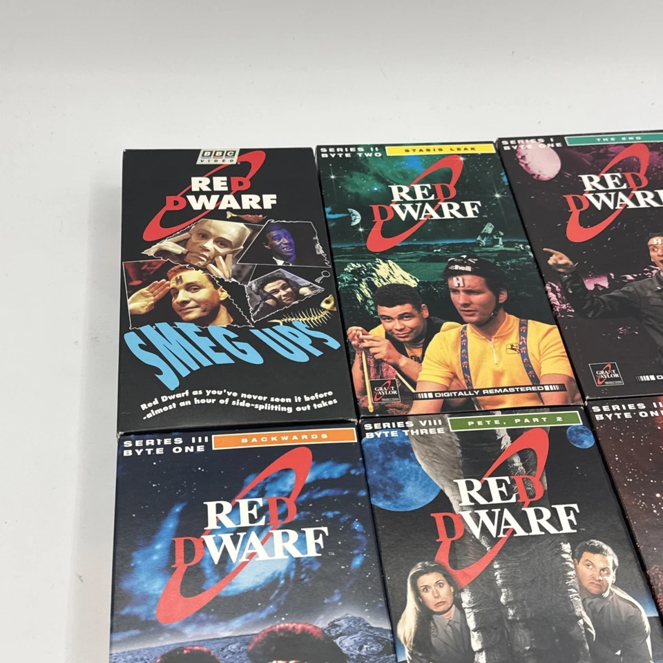 (9) Red Dwarf HUGE VHS HTF 1988 90s TV BBC PBS British Comedy SCI FI - Image 2 of 4