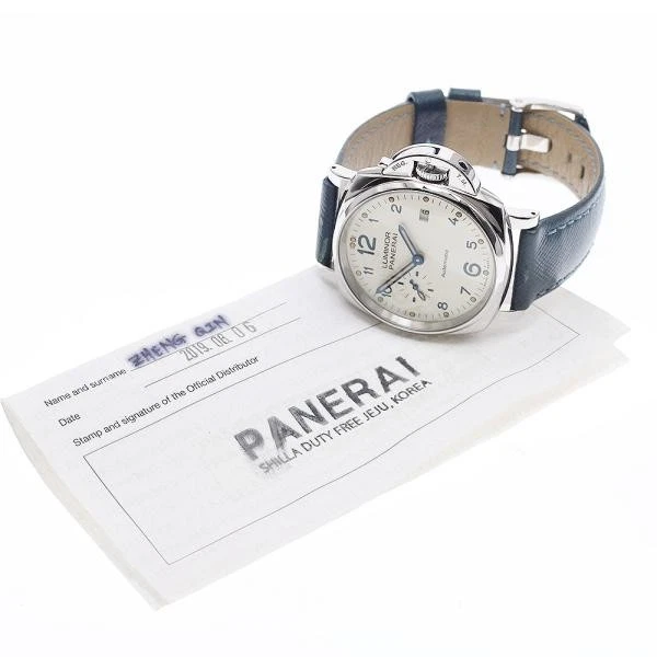 Panerai — Officine Panerai Luminor Due 3 Days Acciaio PAM00906 41mm SS Watch #C12493