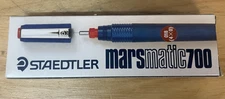 ** New Staedtler Marsmatic 700 Technical Pen 0.18mm 4 x 0 0000 018 Marsmatic700