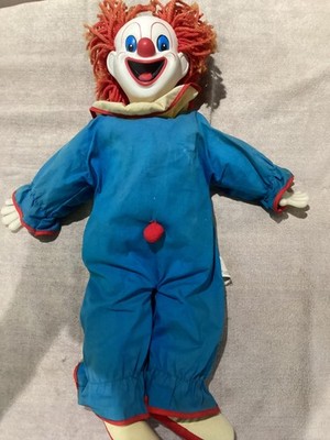 20'' Bozo the Clown Doll by Larry Harmon Pictures Corp-Used
