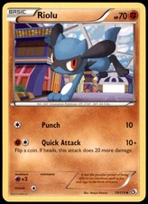 Pokemon - Riolu #79/113 - Legendary Treasures Uncommon on eBay