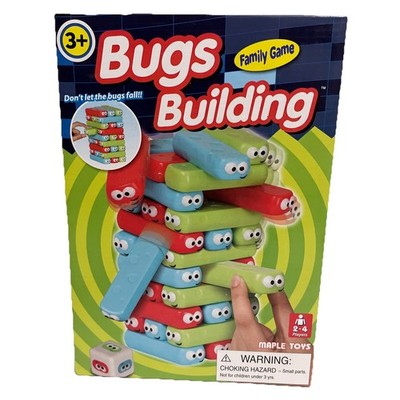 Bugs Building Family Stacking Game Fine Motor Skills Strategy Color ...