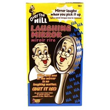 LAUGHING MIRROR - Sound Activated Prank Joke Toy Gag Funny Magic Clown Trick