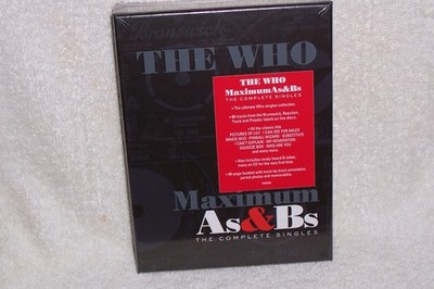 The Who Maximum A's & B's The Complete Singles 5CD & Booklet Box Set 2017 NEW