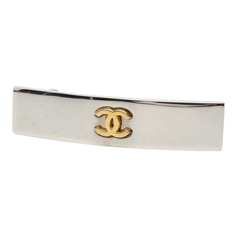 CHANEL Silver Hair Barrettes for Women for sale | eBay