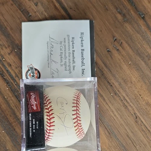 Cal Ripken Jr. Autographed Rawlings Baseball Ripken Baseball Inc. Authenticated