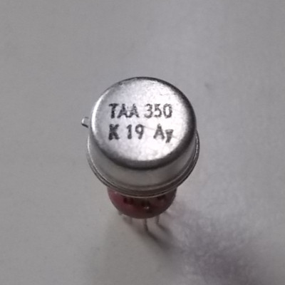 TAA350, Mullard Radio Valve Co. Ltd., HF/ZF- Stufe, 10 PIN. #B-475-09