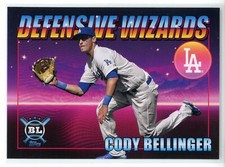 2021 Topps Big League Baseball Defensive Wizards #13 Cody Bellinger (Dodgers)