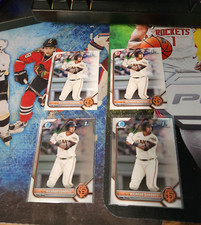 Ricardo Genoves Bowman Chrome 1st Prospect Paper Lot of 4 DVS 1911