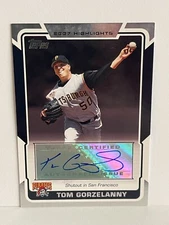 2008 Topps 2007 Highlights 8/12/2007 Auto Tom Gorzelanny #HA-TG Pirates A