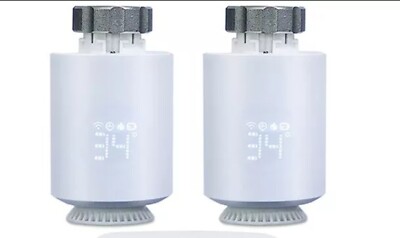 2x Tuya Zigbee Heizkörper Thermostat Ventil Heizung Für Alexa Google Smart