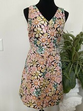 NWT Banana Republic Multicolor Embroidery Floral Print Shift Dress Sz 4, $119.99