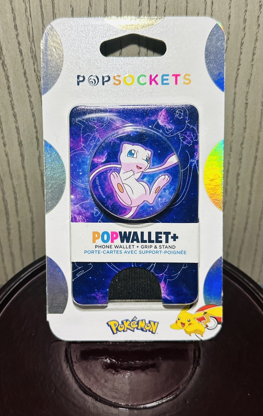 PopSockets: Pokémon - MEW PopSocket - Phone Grip, Stand, and Wallet Accessory-image