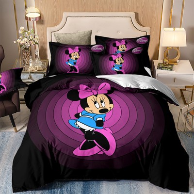 purple minnie mouse twin bedding