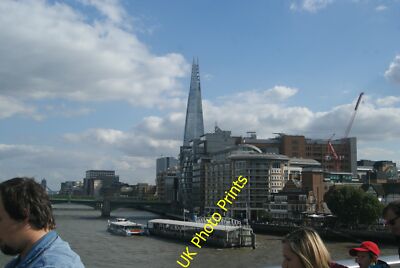 Photo 6x4 View of the Shard from the Millennium Bridge #3 London Looking  c2015