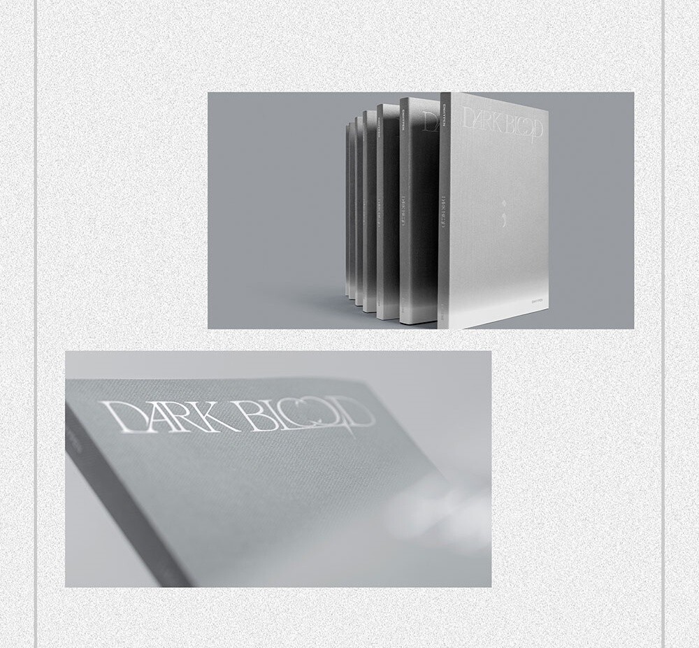 ENHYPEN Album DARK BLOOD ENGENE Random Ver. CD+32p Booklet+3p Card
