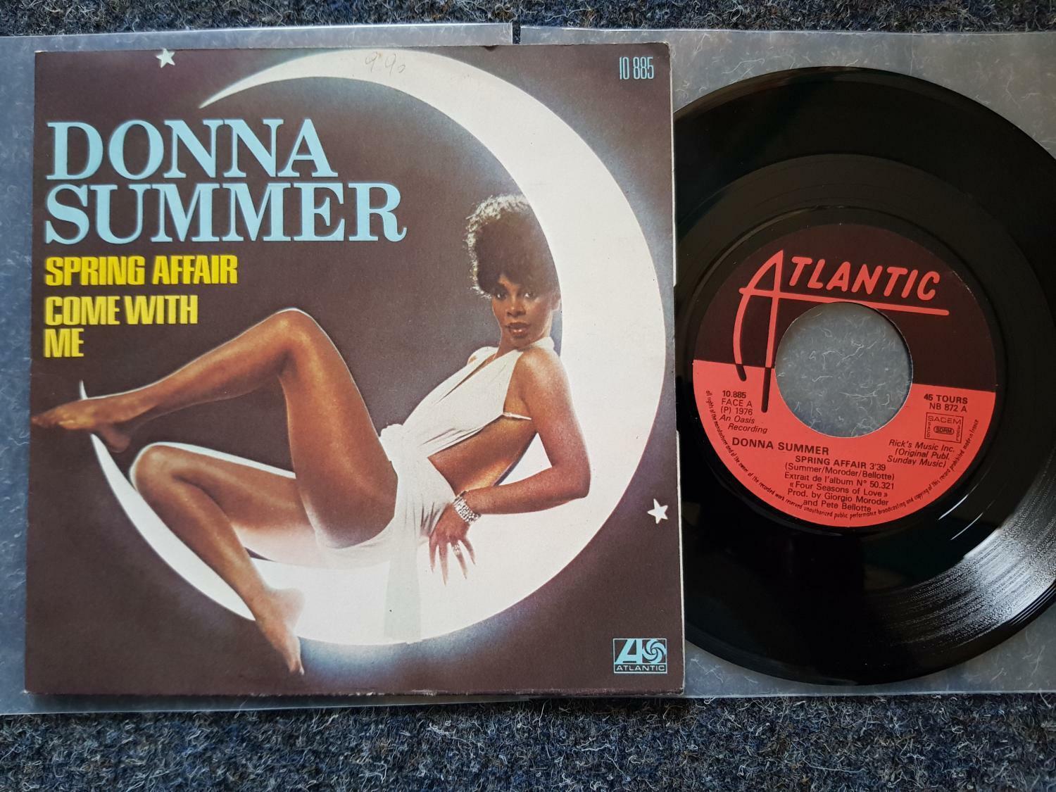 7"" Single Vinyl Donna Summer - Spring affair/ Come with me FRANCE