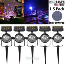 LOT Christmas LED Solar Laser Projector Light Waterproof Landscape Garden Decor