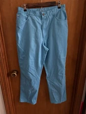 Vintage Gitano Blue Pants. Size 16 Short 30 Inch Waist
