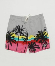 QUIKSILVER Men's Boardshorts ORIGINAL SKYPALMS 18 - SZH6 - Size 36 - NWT 