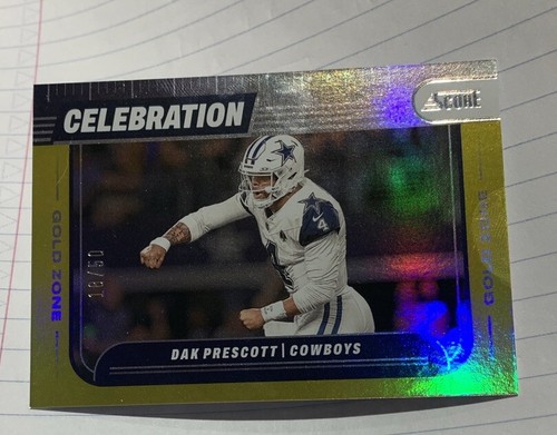 2024 Panini Score Football Gold Zone Dak Prescott #C-DPT