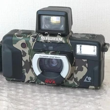 Near MINT Fujifilm Epion RVX APS Film Camera Camouflage with Finder from Japan