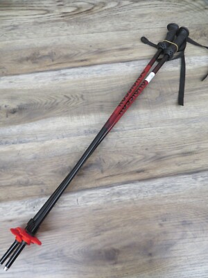 Rossignol Tactic Jr Ski Poles, Black/Red, 80 - Jr