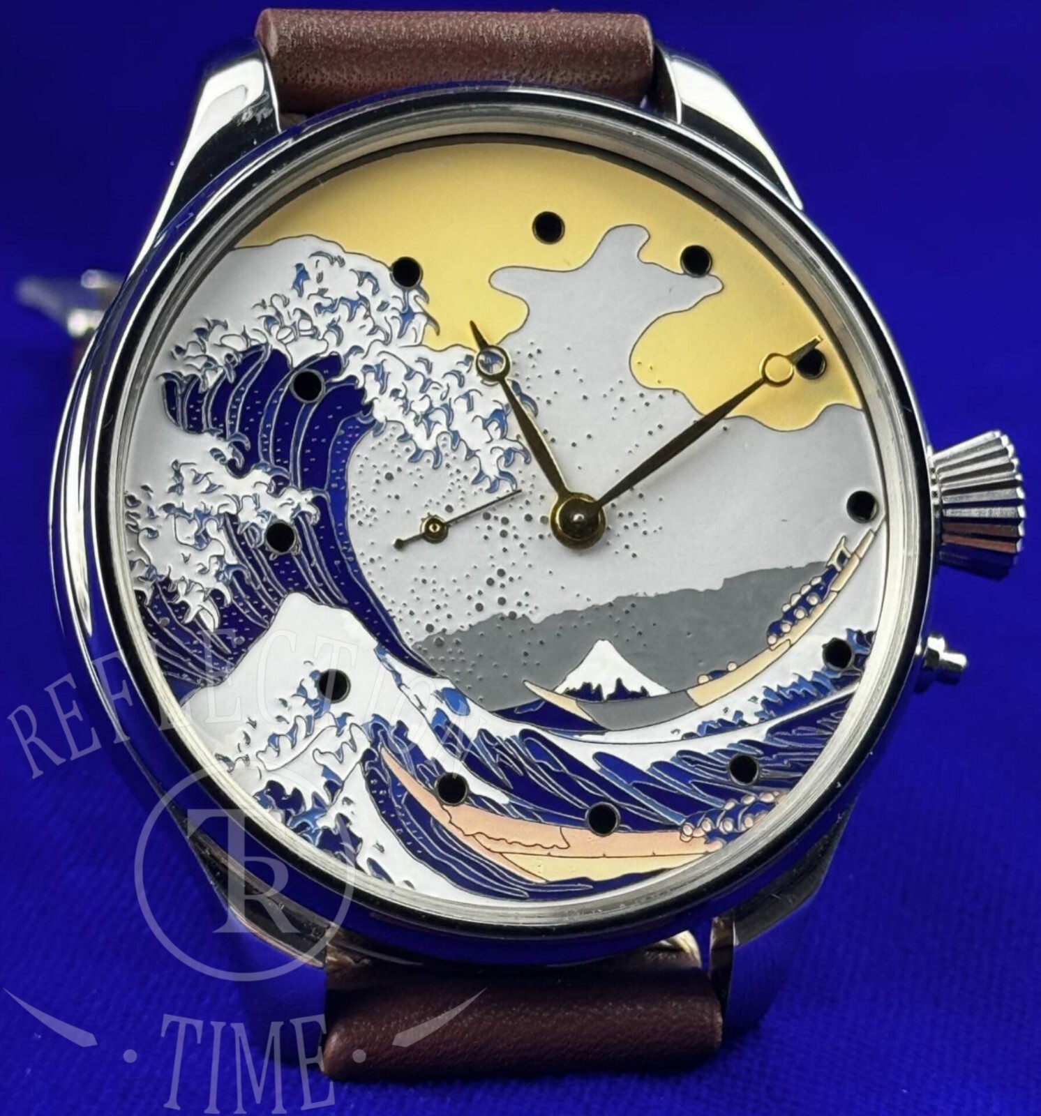 Ocean Marriage Wristwatch Pocket Watch Movement Case Dial Hand Engraved