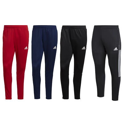 adidas Trainingshose Sporthose 3 Streifen Herren mit verschließbaren Taschen