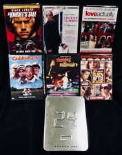 Lot Of 7 Classic DVD Movies 3 Are Sealed Action Comedy 24 Season 1 Box Set 