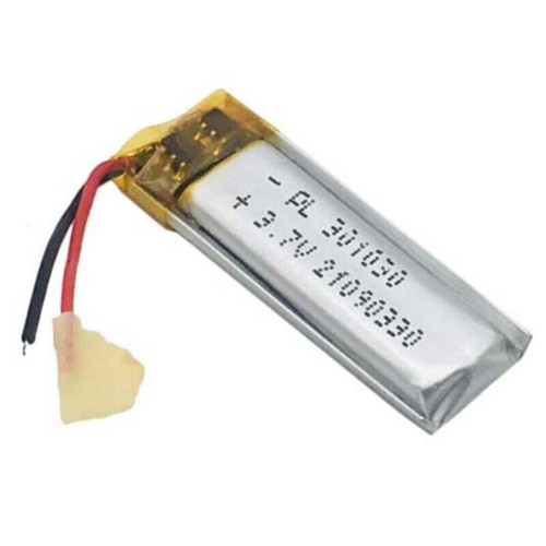 5PCS 100mAh 3.7v Li-Po batteria ricaricabile 301030 per auricolare Bluetooth GPS Mp3 - Foto 3 di 4