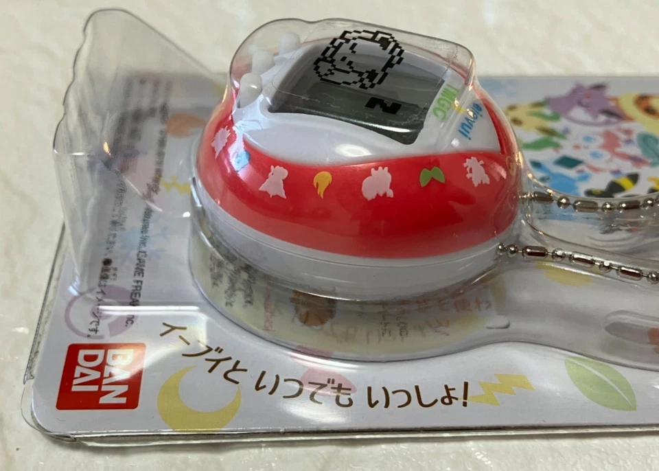 BANDAI Pokemon Eevee Tamagotchi Daisuki Eevee ver. Rosa Digital Mascota Japón Raro Foto 4 de 4