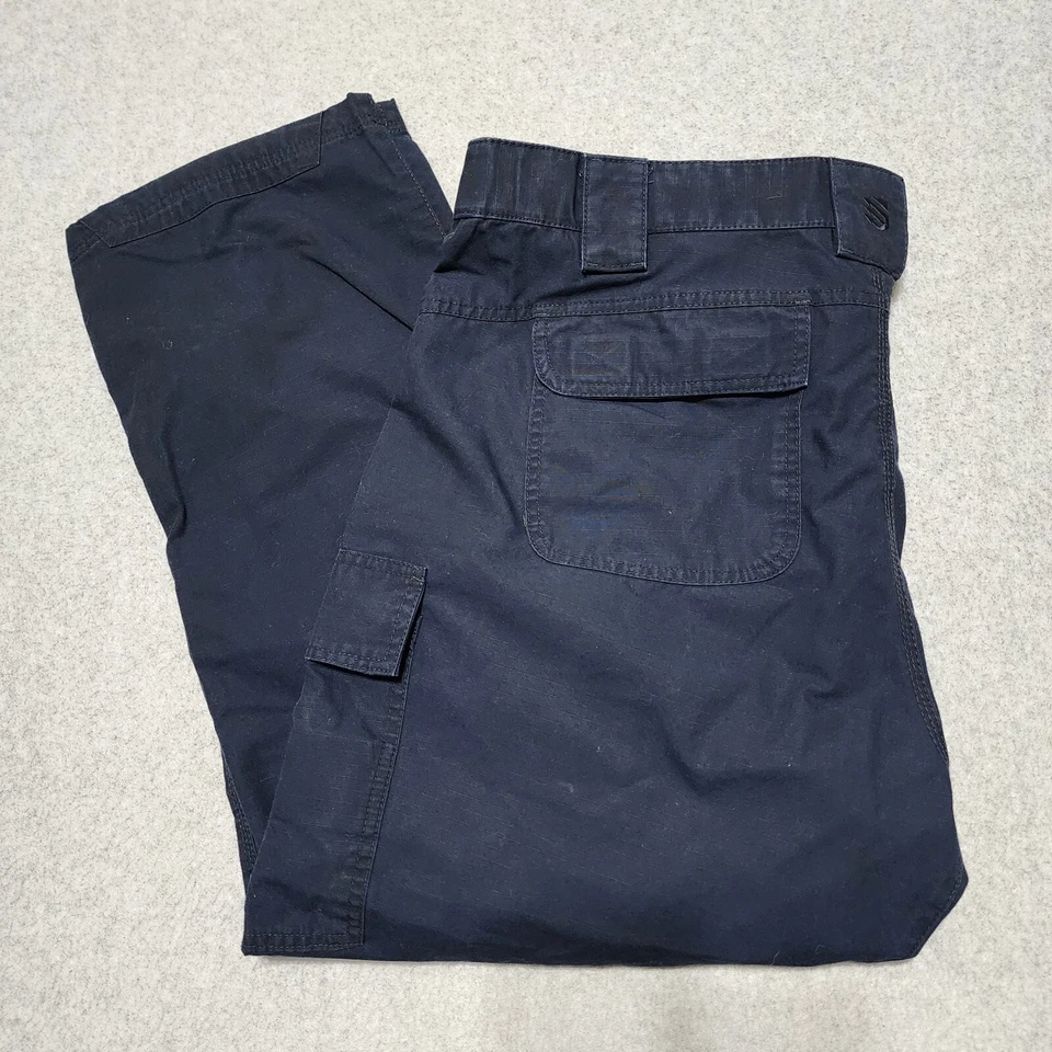 Blackhawk 战术工装口袋裤子防撕裂蓝色宽松版型 42x30 内缝 28 — 第 2/4 张图片