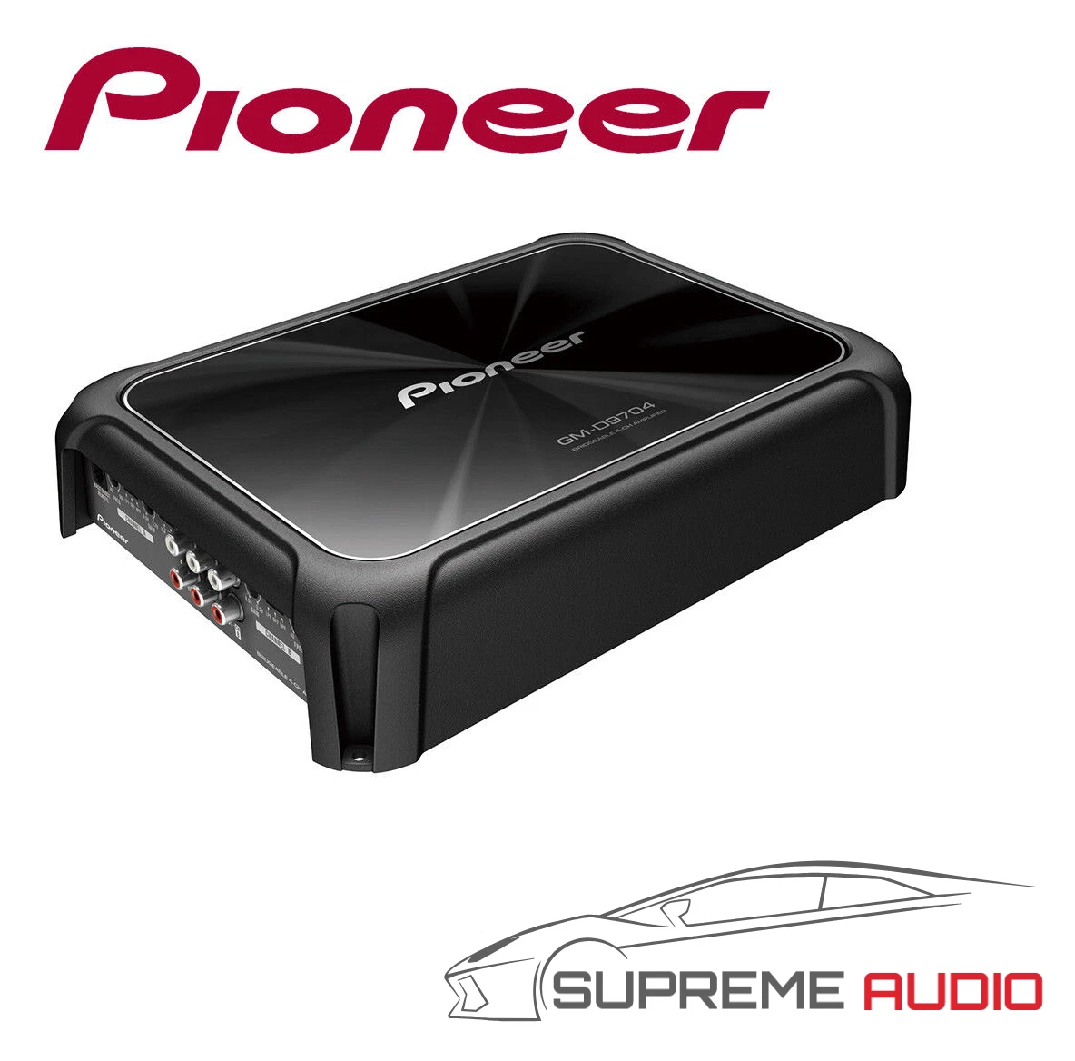 Pioneer 4 Channel Audio Amplifiers for In-Car Entertainment for