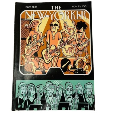 #ad The New Yorker Magazine Nov 23 2015 Cover Getting Of Master of None Emily Nussba $8.99