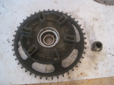 86-00 Kawasaki NINJA EX250 R EX 250 rear hub rim sprocket