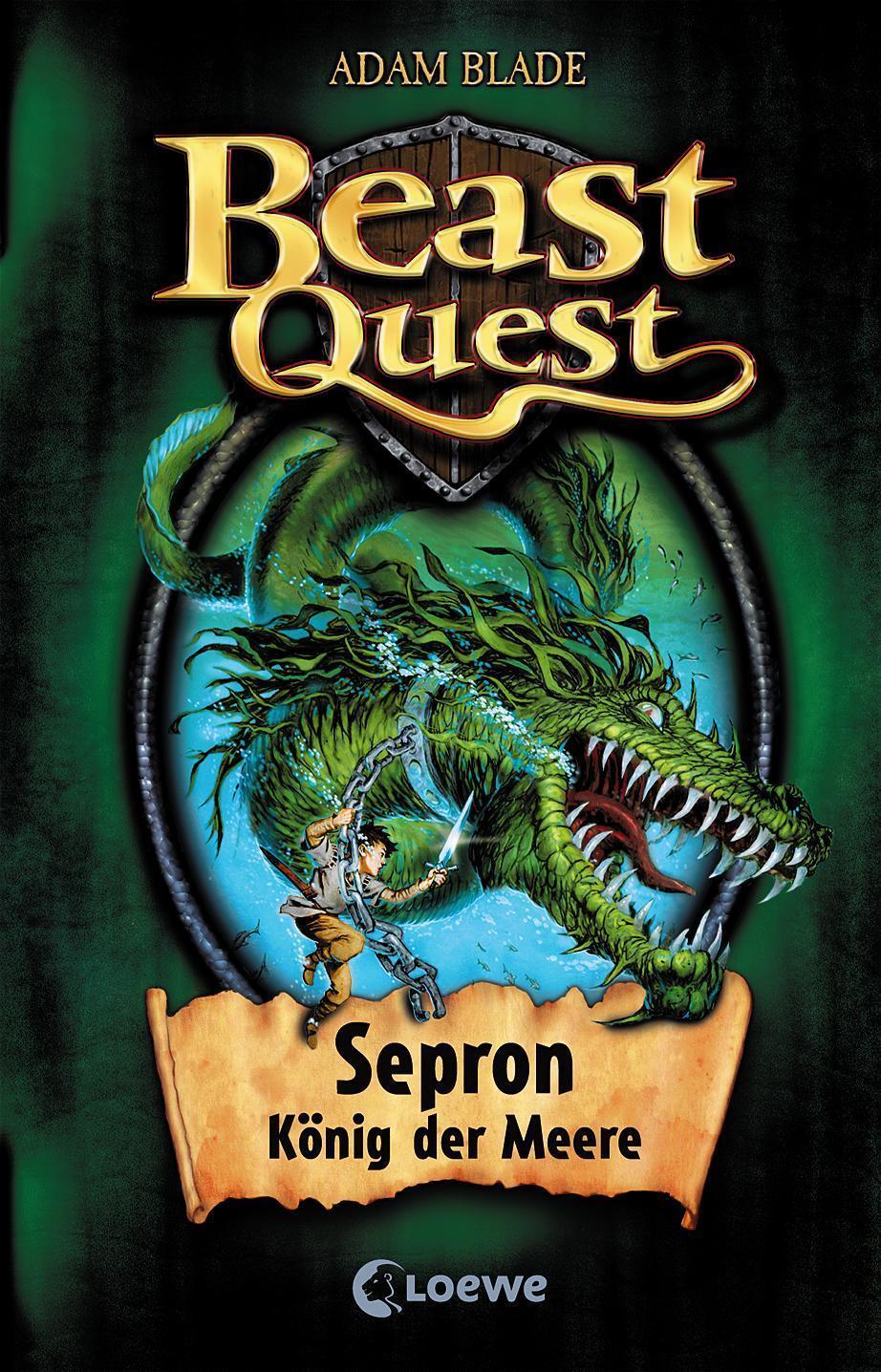 Thumbnail - Beast Quest 02. Sepron, König Der Meere, Adam Blade