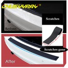 1X Protector De Parachoques Trasero Caucho Accesorios For Carro Carros Exterior