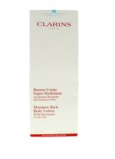 CLARINS MOISTURE RICH BODY LOTION 6.5 OZ WITH SHEA BUTTER FOR DRY SKIN SEALED