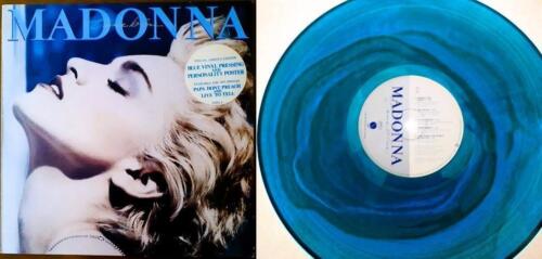 Madonna True Blue Au Vinyl Limited Edition Blue Color Vinyl Lp - 第 1/10 張圖片