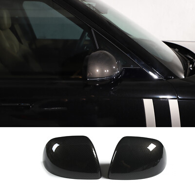 ABS Carbon Car Side View Mirror Cover Trim For Range Rover Vogue Sport 2022-2023